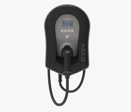 Zappi Wallbox mit Ladesteckdose